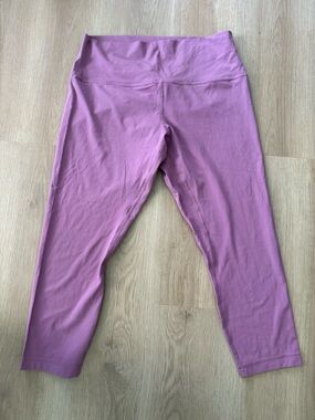lululemon align ribbed high-rise crop 23”